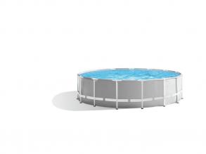 Csővázas Intex medence szürke szűrővel - 457 x 122 cm
