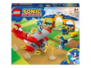 Lego Sonic a sündisznó: Tails műhelye és Tornado repülőgépe (76991)