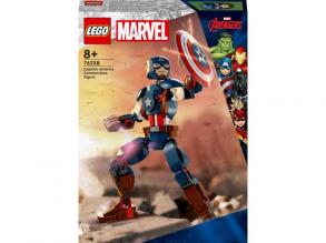 LEGOŽ Super Heroes: Amerika Kapitány építőfigura (76258)