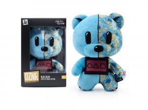 Squid Game DZNR Blue Bear plüss figura Join the Game kiadás 18cm