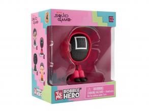 Squid Game Bobble Hero mini figura ablakos dobozban - őr