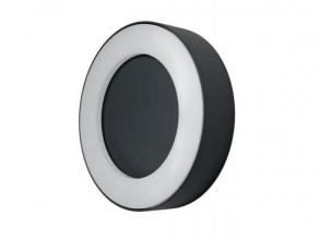 LED lámpatest , mennyezeti/oldalfali , 13W , meleg fehér , kerek , sötétszürke , kültéri , IP44 , LEDVANCE