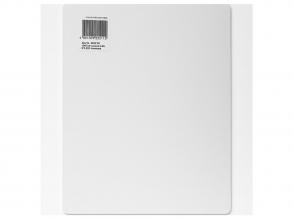 PVC Füzetalátét fehér színben A/4