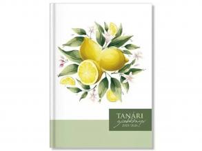 Tanítói zsebkönyv papírborítós A/5 2025-2026 - Lemon