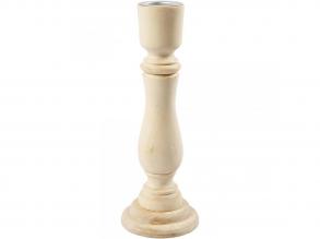 Fa gyertyatartó - 16,5 cm