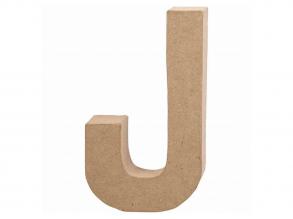 Papírmasé betű - J