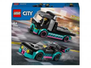 LEGO City: Versenyautó és autószállító teherautó (60406)