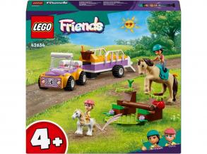 LEGO Friends: Ló- és póniszállító utánfutó (42634)