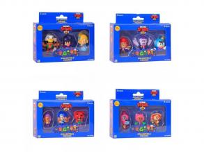 Brawl Stars mini figurák dobozban 3db-os szett