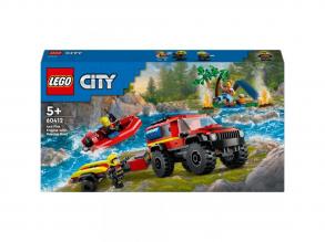 LEGO City: 4x4 Tuzoltóautó mentocsónakkal (60412)