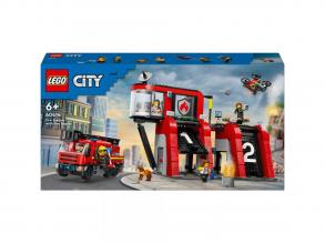 LEGO City: Tuzoltóállomás és tuzoltóautó (60414)