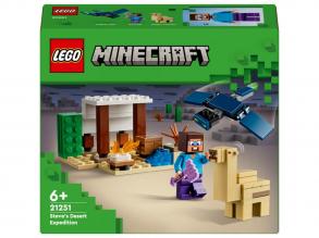 LEGOŽ Minecraft: Steve sivatagi expedíciója (21251)