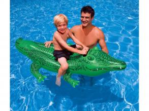 Krokodil felfújható vízi állat 168 x 86 cm