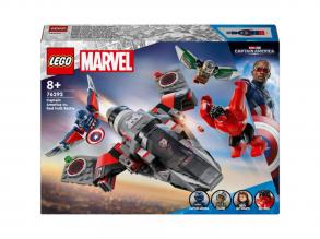 LEGOŽ Marvel: Amerika Kapitány vs. Vörös Hulk csata (76292)