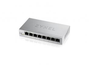 ZyXEL GS1200-8 8port GbE LAN web menedzselhető asztali switch