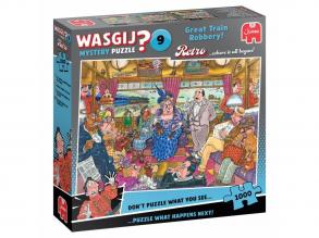 Wasgij retro puzzle: A nagy vonatrablás 1000 darabos