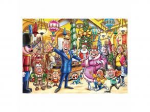 Wasgij Christmas 21 puzzle  Ünnepi átalakítás!  2 x 1000 darab