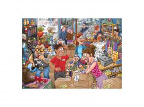 Wasgij Mystery 29 puzzle  Adományozási botrány  1000 darabos