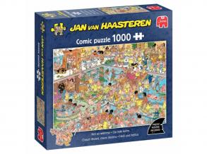 Jan van Haasteren puzzle: A Wellness-fürdőben, 1000 darabos