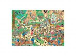 Jan van Haasteren puzzle  Happy Flutters  2000 darab.