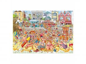 Wasgij Retro Original 8 puzzle  Árvíz, 1000 darabos
