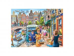 Wasgij Original 45 puzzle  Költözés napja, 1000 darabos