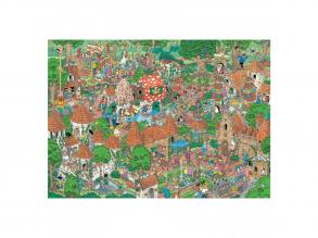 Jan van Haasteren puzzle  Mesebeli erdő, 1000 darabos