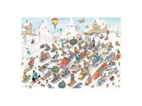 Jan van Haasteren puzzle  Szánkós tülekedés, 1000 darabos