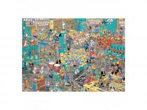 Jan van Haasteren puzzle  Zenebolt és nyaralási láz, 2 x 1000 darabos