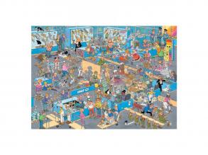 Jan van Haasteren puzzle  A barkácsáruház és a felújítás, 2 x 1000 darabos