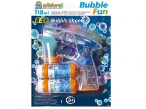 Buborékfújó pisztoly LED fénnyel