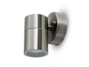 LED lámpatest , GU10-es foglalatú , oldalfali , króm , IP44