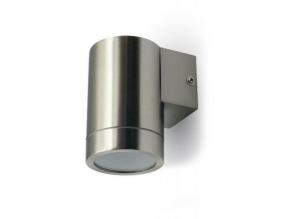 LED lámpatest , GU10-es foglalatú , oldalfali , matt króm , IP44