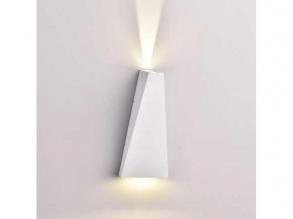 LED lámpatest , oldalfali , négyzet , 6W , természetes fehér , fehér , kültéri , IP65