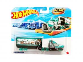Hot Wheels: Speed Hauler szállítóautó 1/64-es méretarány - Mattel