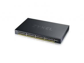 ZyXEL XGS1935-52HP 48xGbE PoE LAN (375W) 4xSFP+ port Lite-L3 smart menedzselhető PoE switch