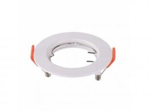 Beépíthető spot keret , lámpatest , GU10 , fehér , kerek , 2 db