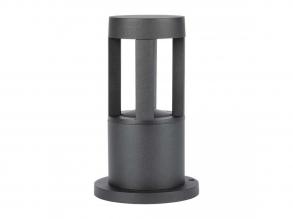 VT-830 10W LED Fali Lámpa 6400K Fekete Test 25cm Magasság