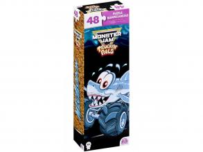 Monster Jam Trucklin Pals 48db-os puzzle - Spin Master