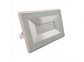 LED reflektor , 50 Watt , Ultra Slim , meleg fehér , E-series , fehér