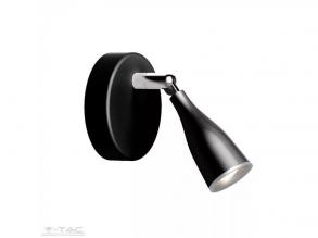 4.5W LED Fali lámpa 4000K Fekete