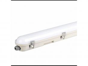 LED lámpatest , 36 Watt , 120 cm , kompakt armatúra , por- és páravédett , mozgásérzékelővel , IP65 , hideg fehér , Samsung chip