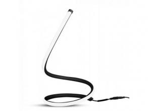 LED lámpatest , asztali , 20 Watt , meleg fehér , fekete