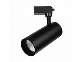 Sínes LED lámpa , track light , 3 fázisú , 4 pólusú , 35 Watt , természetes fehér , fekete , V-TAC