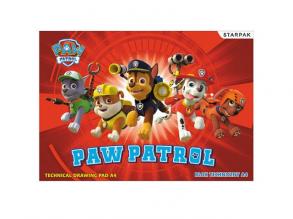 Mancs őrjárat technikai vázlatfüzet A/4