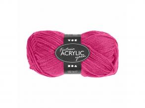 Akril fonal neon - pink - 50 gr