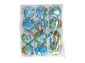 Habszivacs mini földgömb szett, 6 cm, 12 db-os