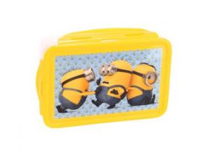 Minions uzsonnás doboz kapcsokkal, 1070 ml