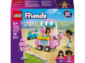 LEGOŽ Friends: Vattacukorárus pult és robogó (42643)