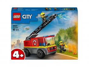 LEGOŽ City: Létrás tűzoltóautó (60463)